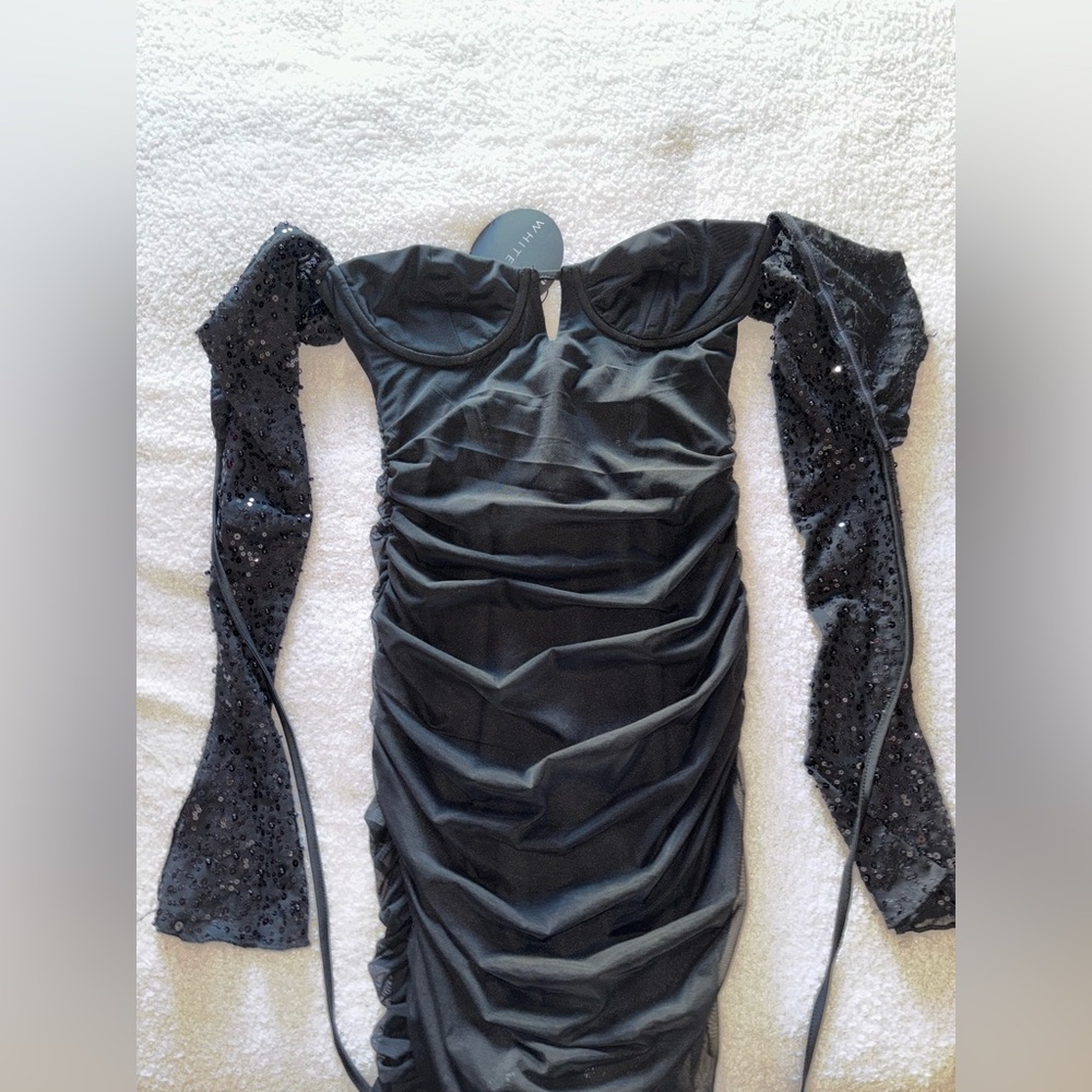 WHITE FOX CANCEL YOUR PLANS MINI DRESS